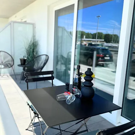 Luxe 4p Aan Jachthaven Zeebrugge Met Terrassen En Gratis Parkeren 아파트